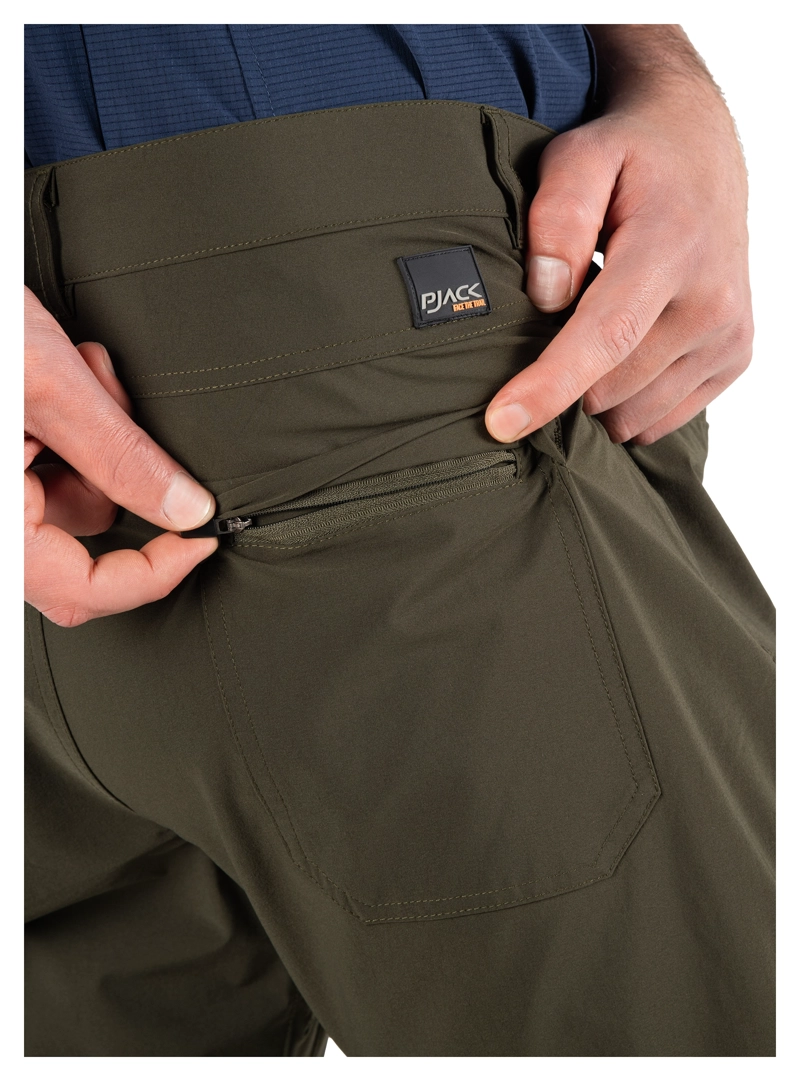 PANTALON HOMBRE DESMONTABLE PJACK - PAH004M | VERDE - 5