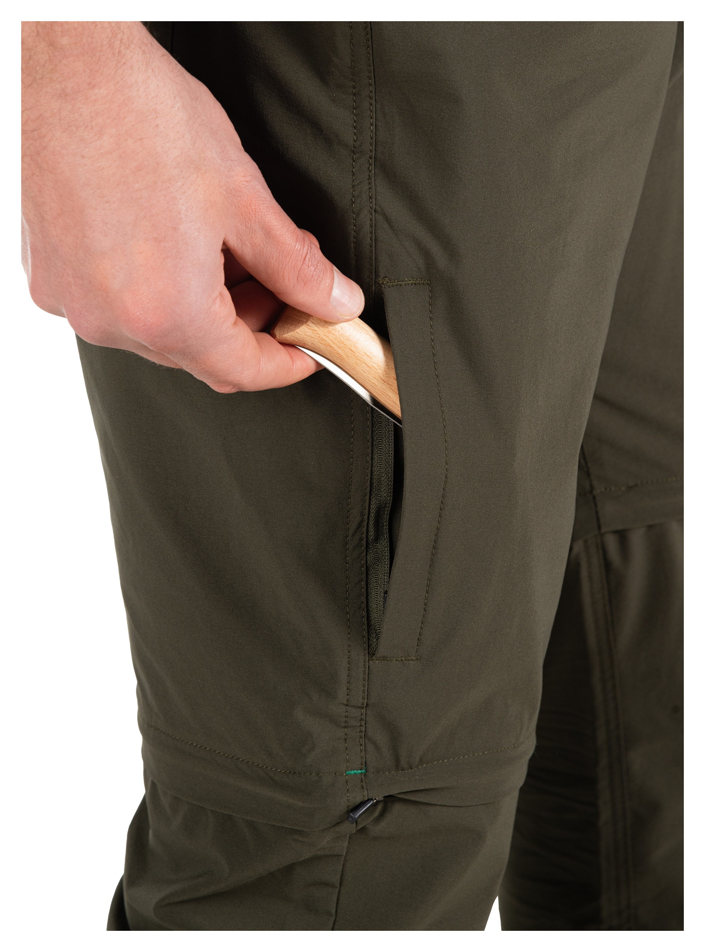 PANTALON HOMBRE DESMONTABLE PJACK - PAH004M | VERDE - 6