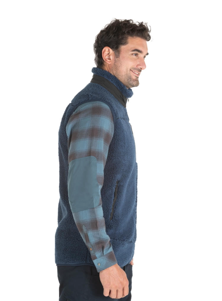 POLERON HOMBRE POLAR SIN MANGAS PANAMA JACK - J922 | AZUL - 2