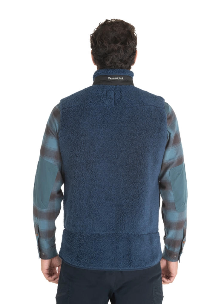 POLERON HOMBRE POLAR SIN MANGAS PANAMA JACK - J922 | AZUL - 3