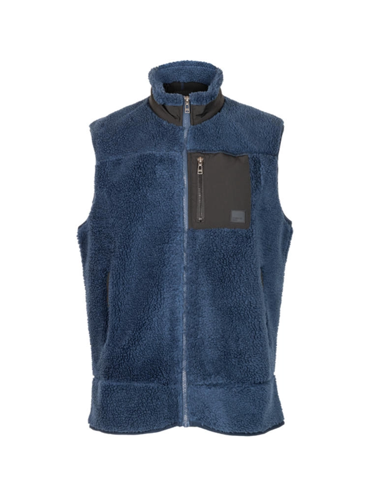 POLERON HOMBRE POLAR SIN MANGAS PANAMA JACK - J922 | AZUL - 7