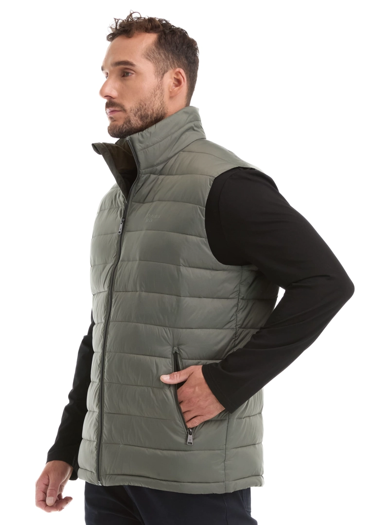 PARKA HOMBRE SIN MANGA LIVIANA ACOLCHADA PANAMA JACK - L974 | VERDE - 5