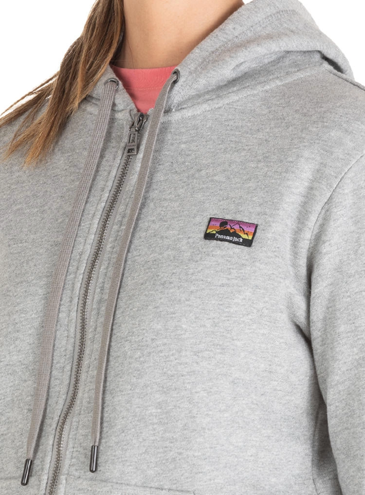 POLERON MUJER CON GORRO PANAMA JACK - J911 | GRIS - 5