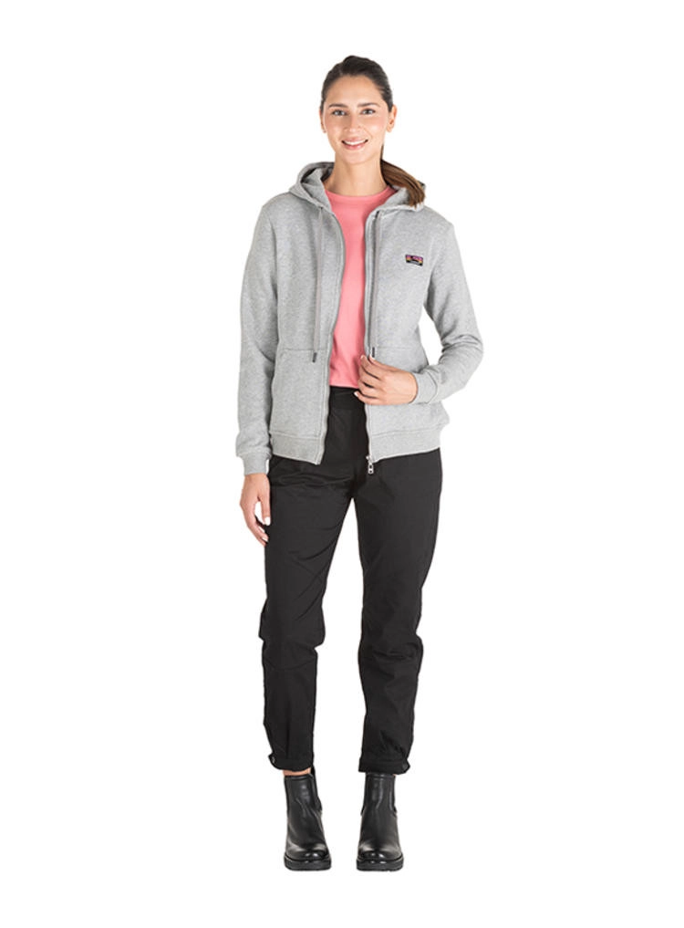 POLERON MUJER CON GORRO PANAMA JACK - J911 | GRIS - 6