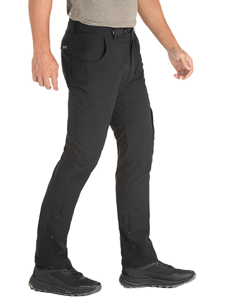 PANTALON HOMBRE AJUSTABLE OUTDOOR PJACK - J933 | NEGRO - 3