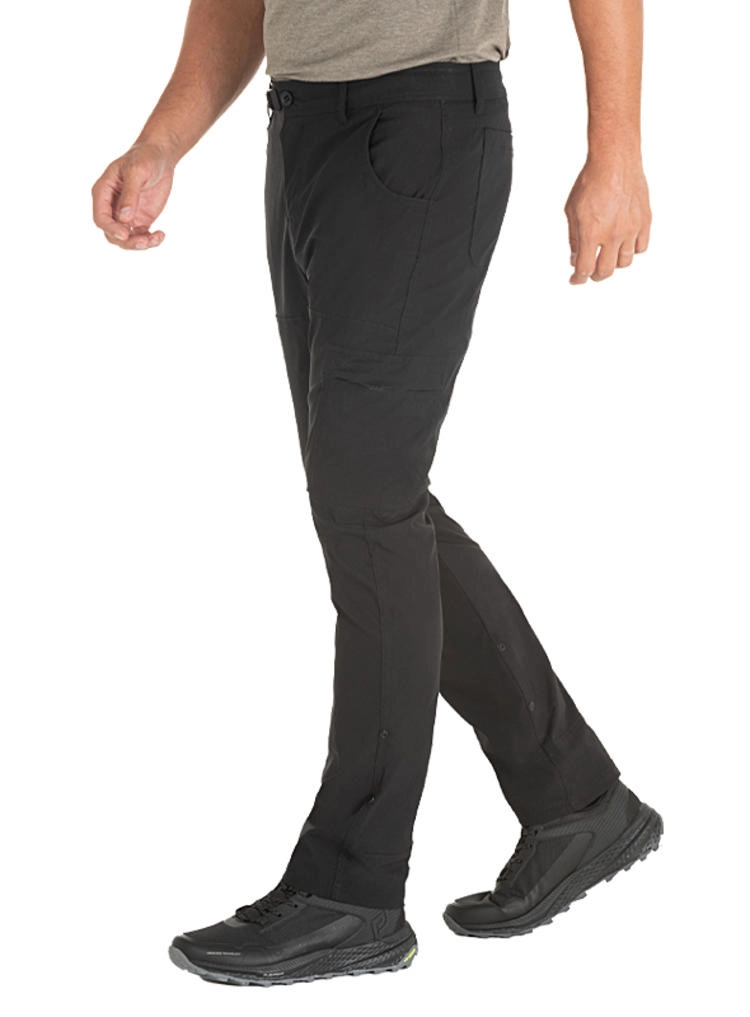 PANTALON HOMBRE AJUSTABLE OUTDOOR PJACK - J933 | NEGRO - 4