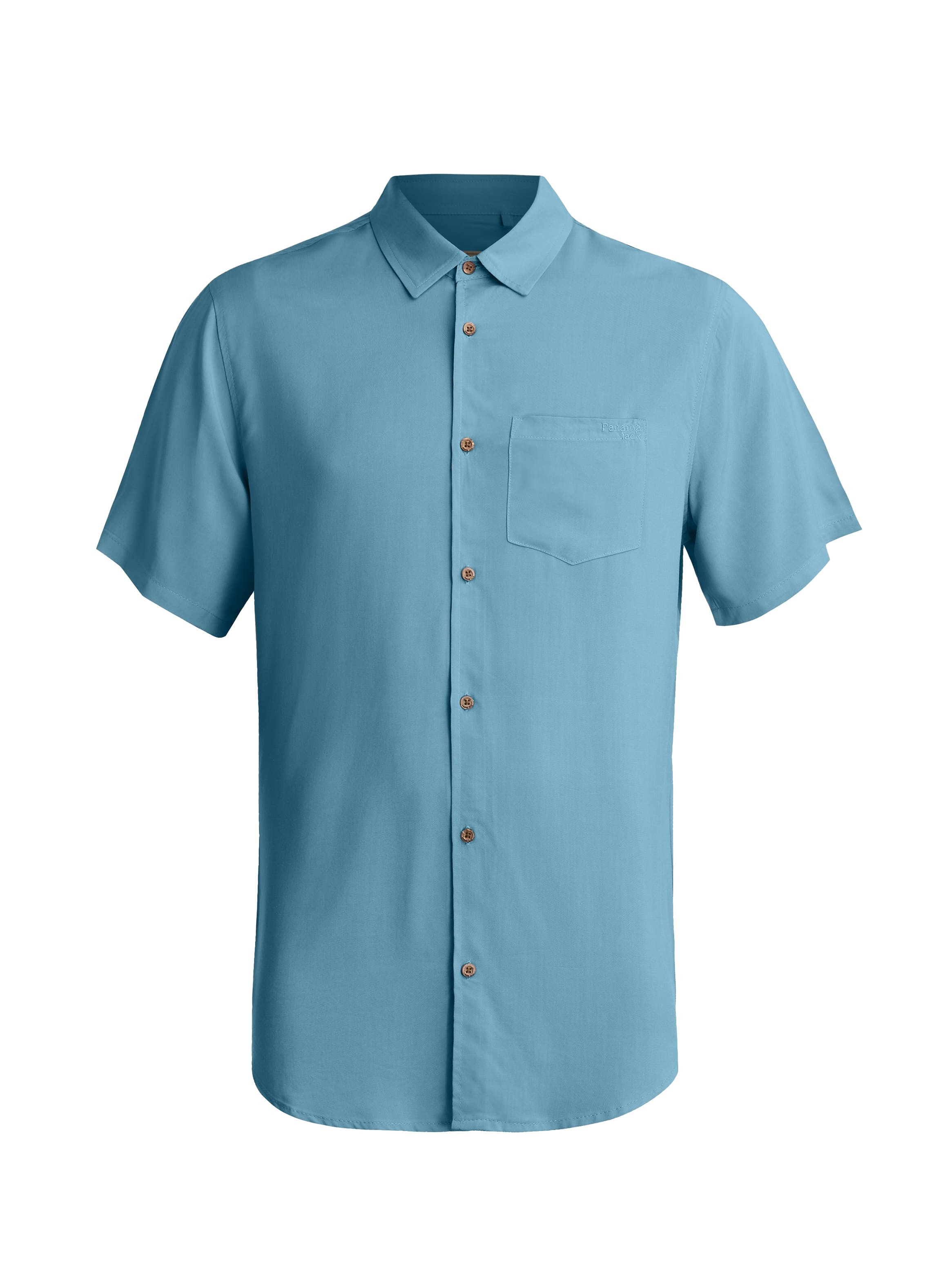 CAMISA CASUAL HOMBRE PANAMA JACK - K863 | AZUL PETROLEO - 3