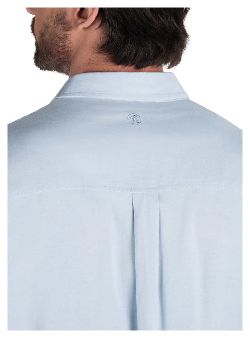 CAMISA LINO ALGODON HOMBRE PANAMA JACK - PJH004M | CELESTE - 8