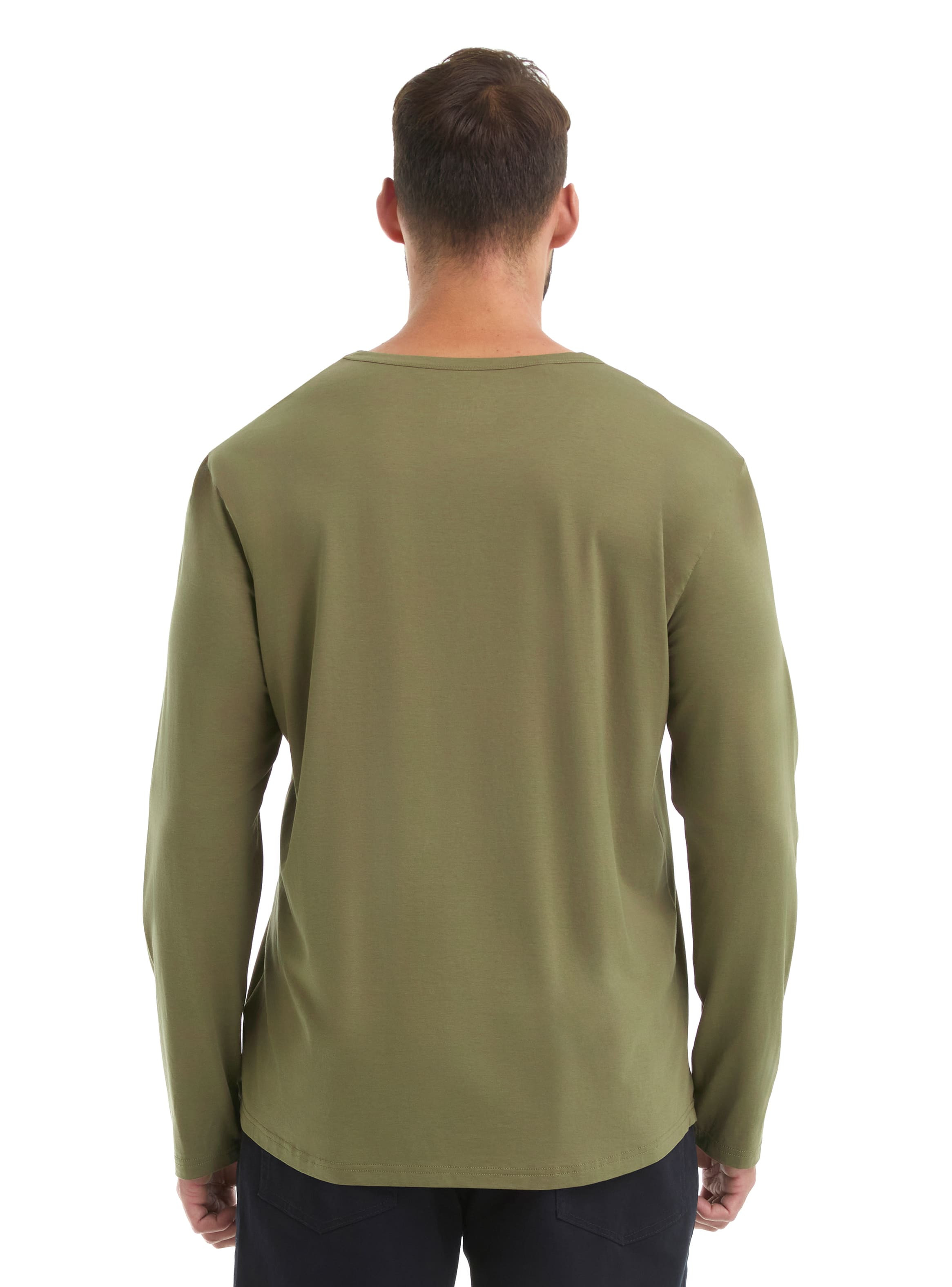 POLERA HOMBRE MANGA LARGA PANAMA JACK - L960 | VERDE - 2