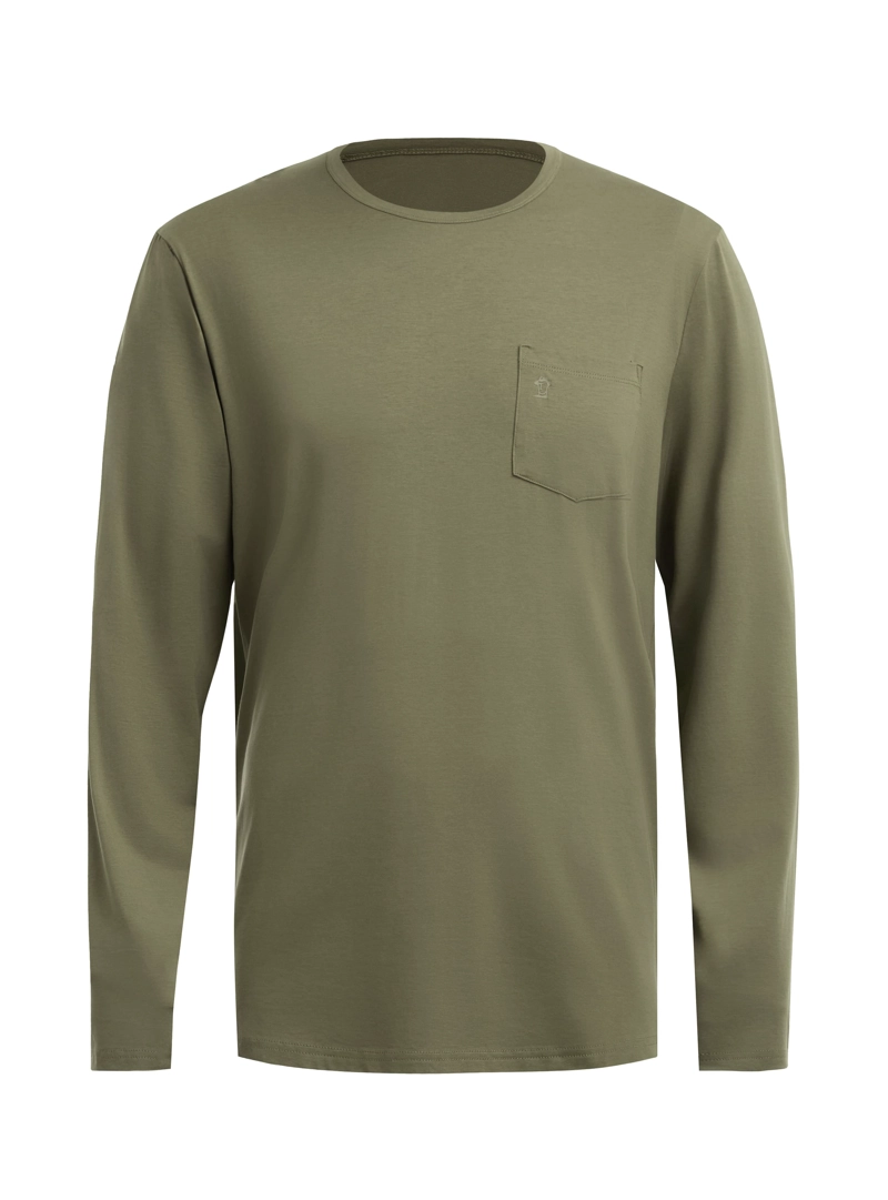 POLERA HOMBRE MANGA LARGA PANAMA JACK - L960 | VERDE - 7