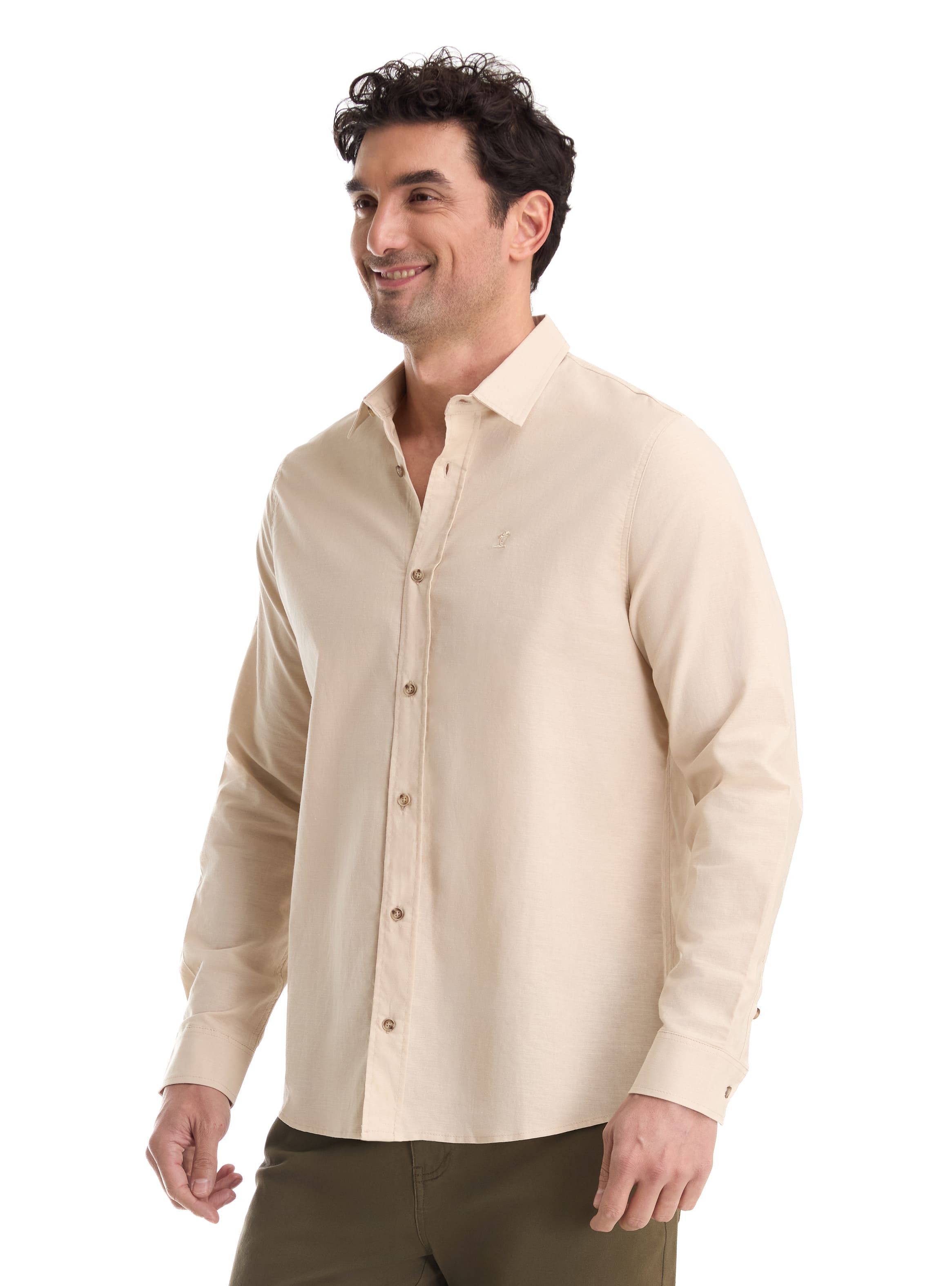 CAMISA CASUAL HOMBRE PANAMA JACK - K868 | BEIGE - 3