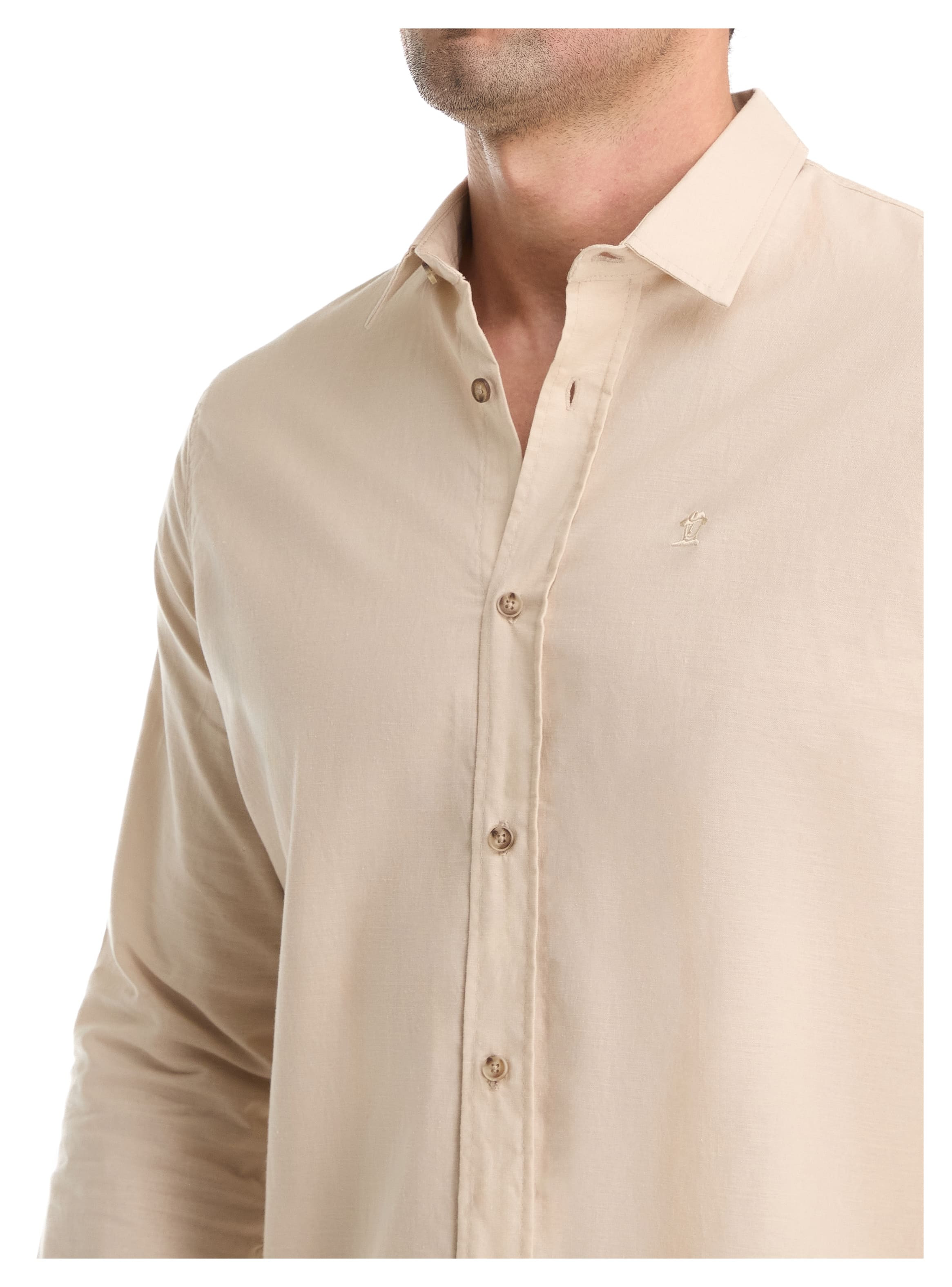 CAMISA CASUAL HOMBRE PANAMA JACK - K868 | BEIGE - 6