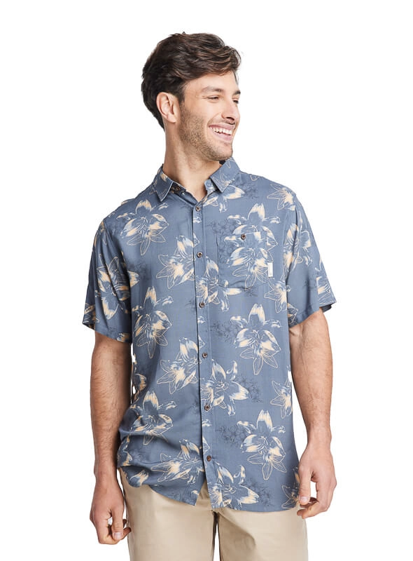 GUAYABERA CASUAL HOMBRE PANAMA JACK - G972 | VERDE - 1