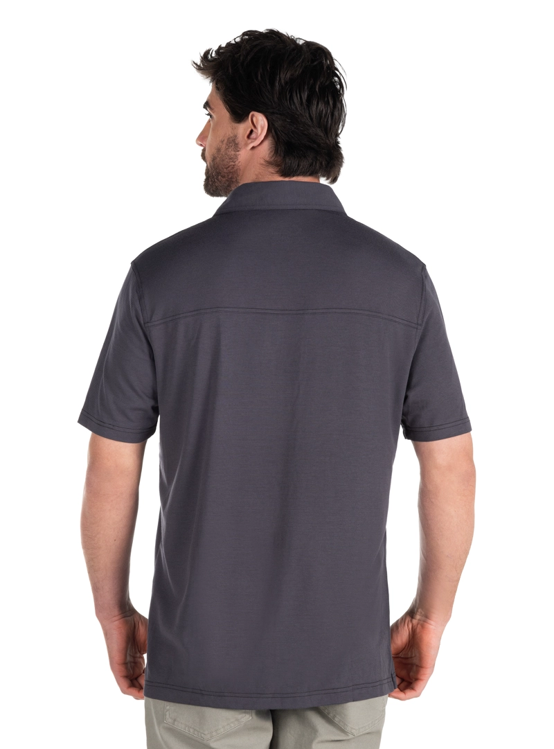 POLERA HOMBRE MANGA CORTA PANAMA JACK - PJH002M | GRIS - 2
