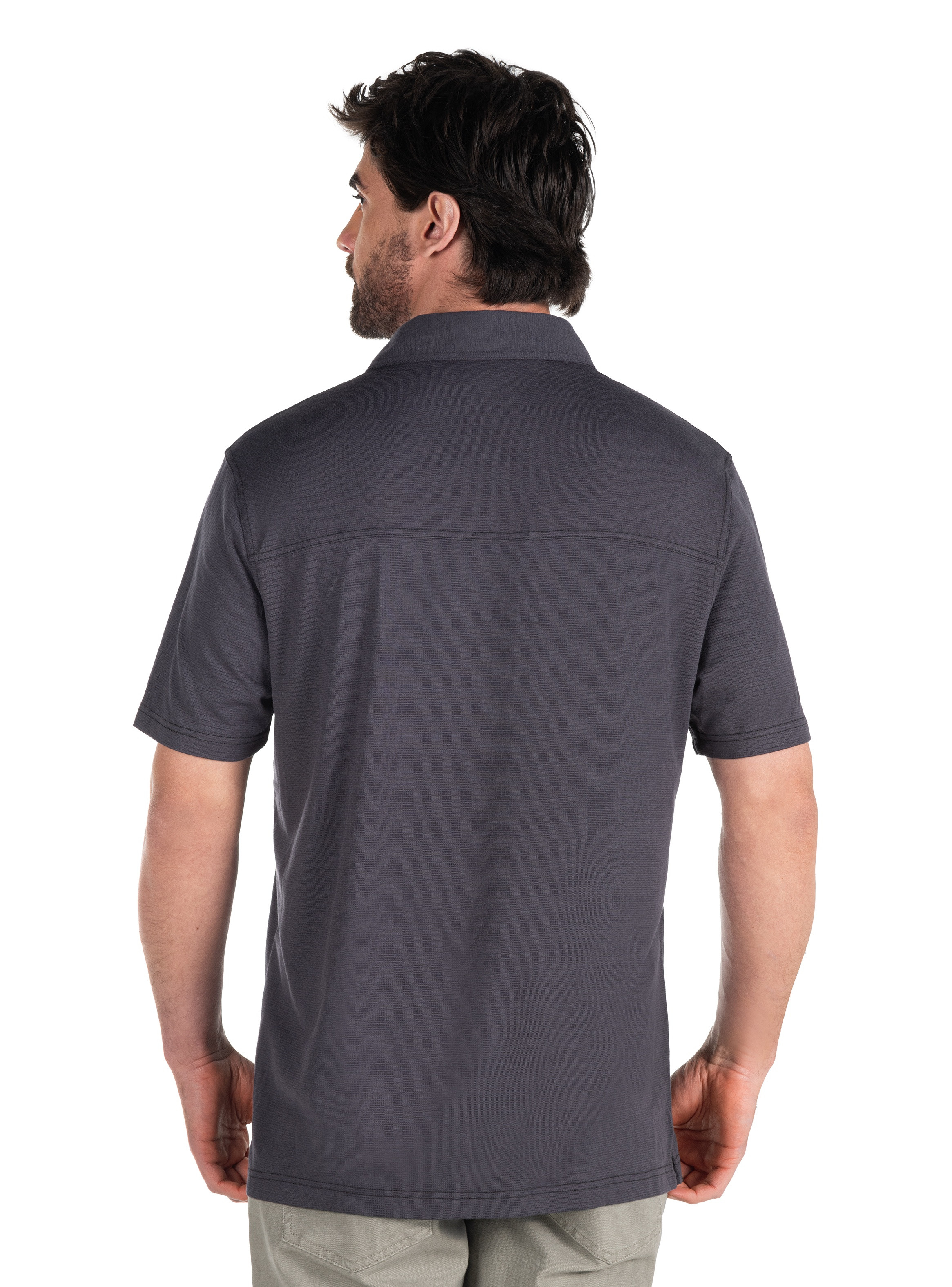 POLERA CASUAL HOMBRE PANAMA JACK - PJH002M | GRIS - 2