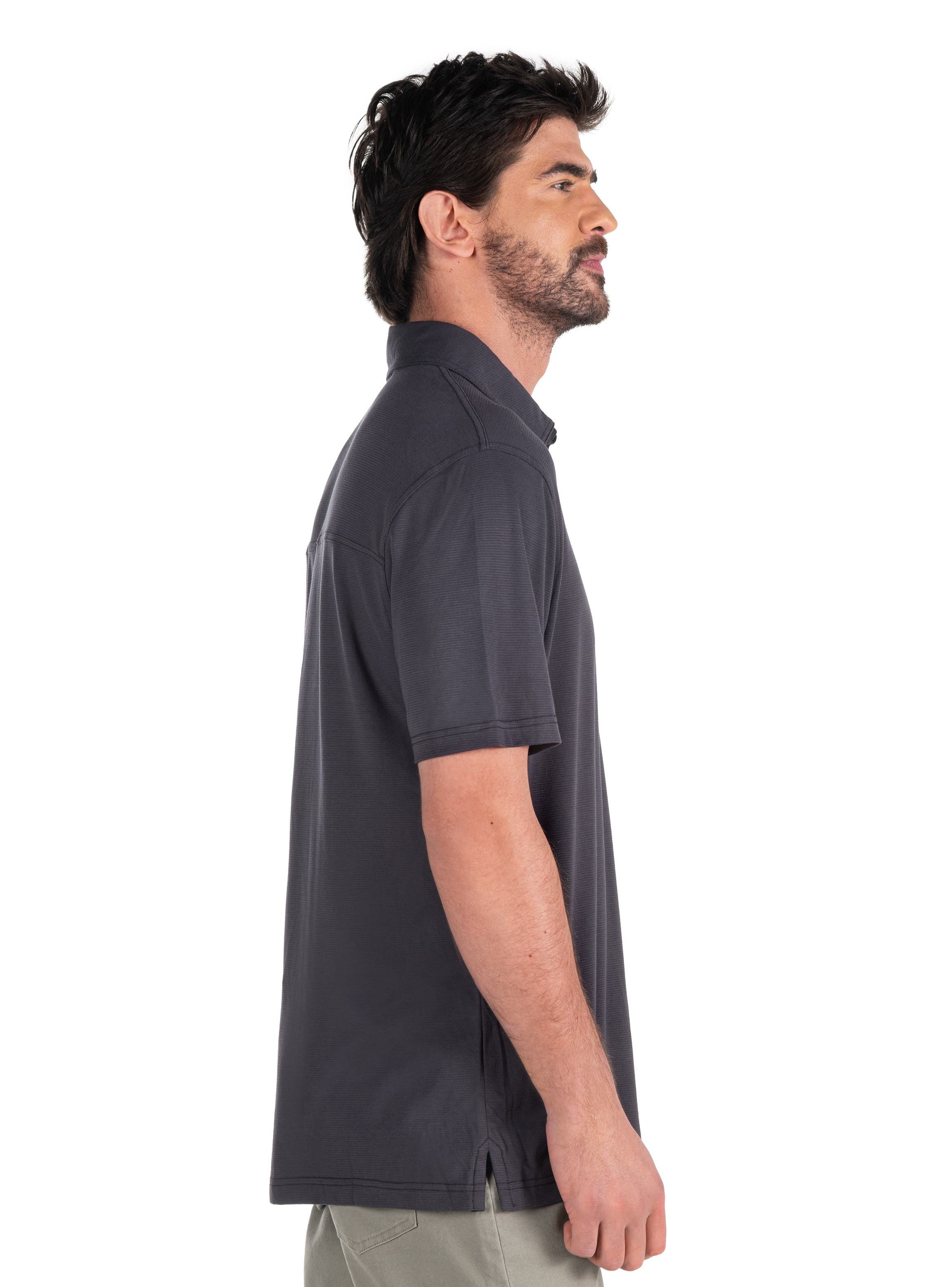 POLERA CASUAL HOMBRE PANAMA JACK - PJH002M | GRIS - 3