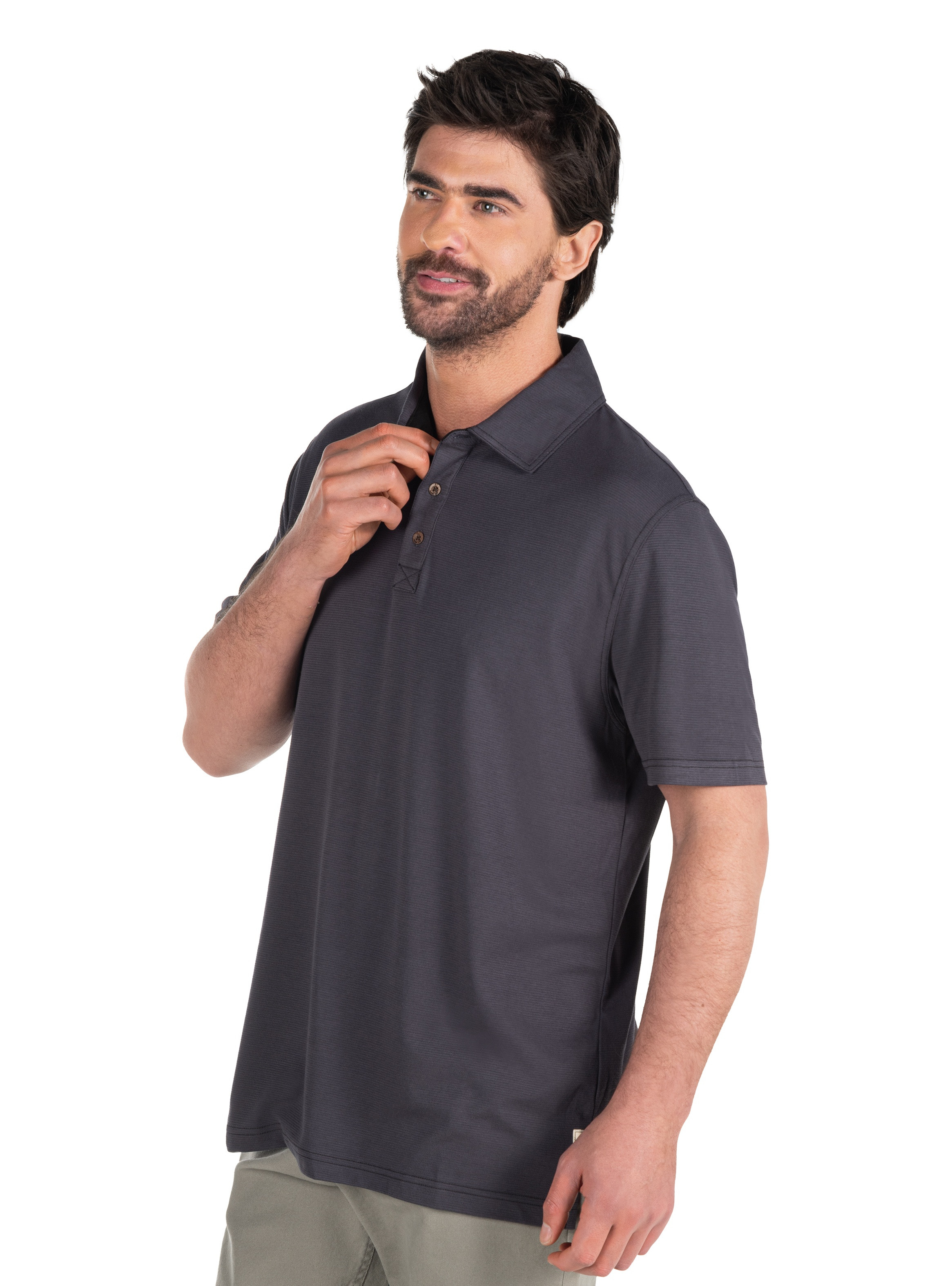 POLERA CASUAL HOMBRE PANAMA JACK - PJH002M | GRIS - 4