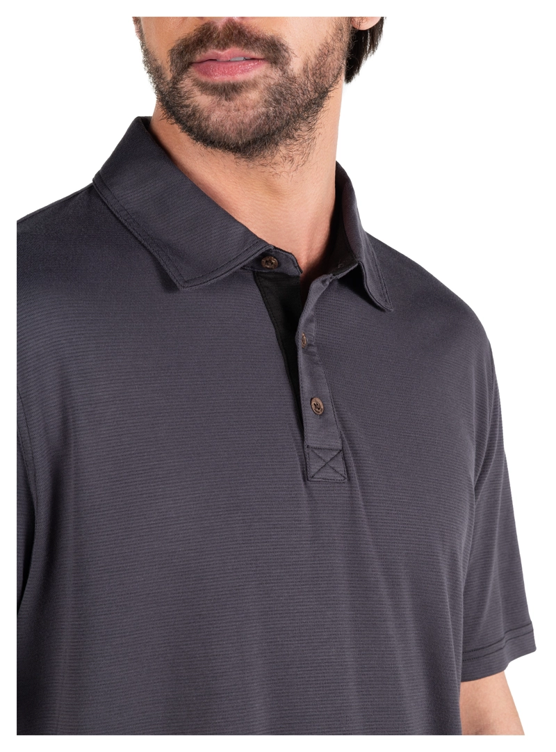 POLERA HOMBRE MANGA CORTA PANAMA JACK - PJH002M | GRIS - 5