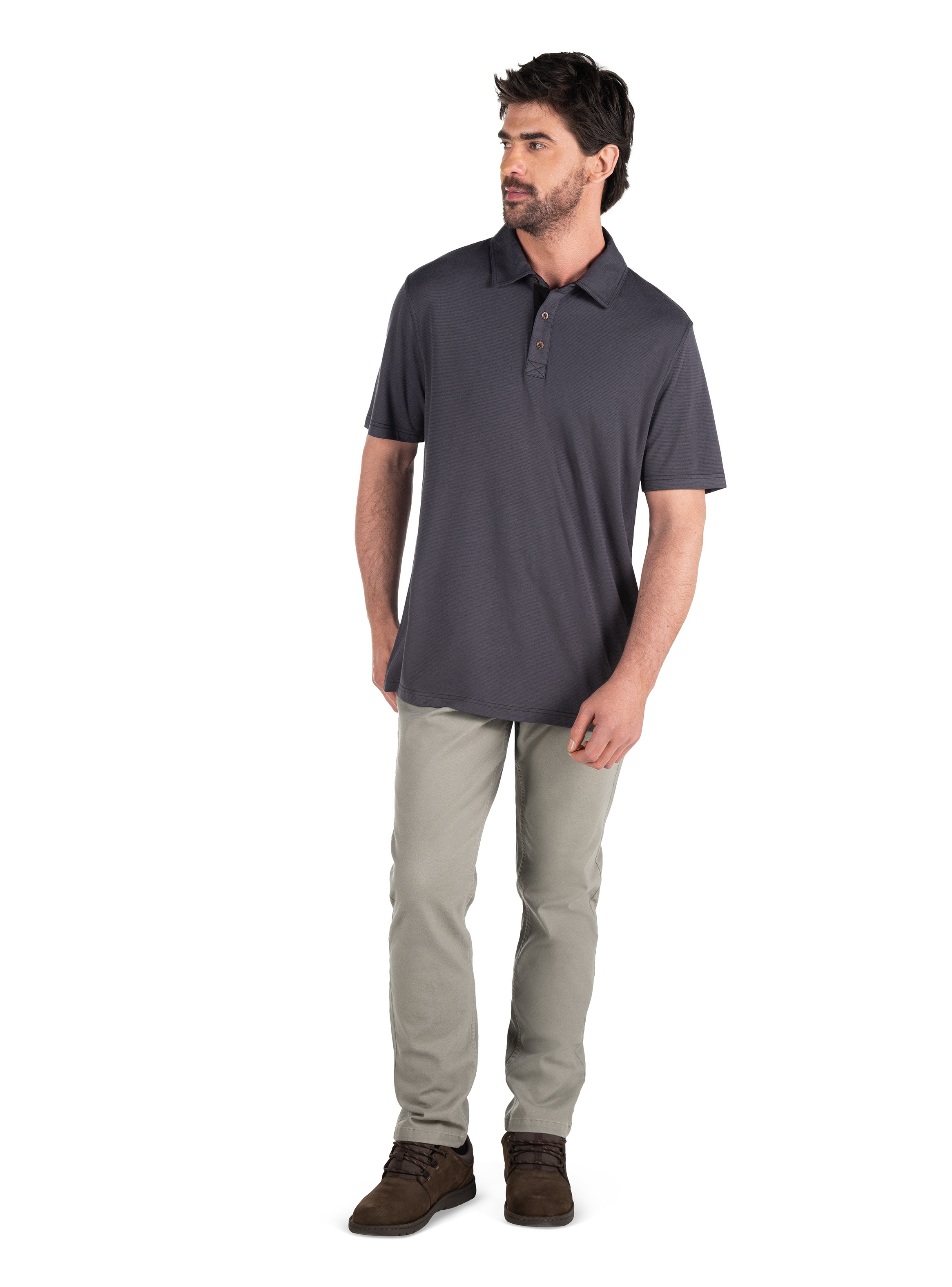 POLERA CASUAL HOMBRE PANAMA JACK - PJH002M | GRIS - 8