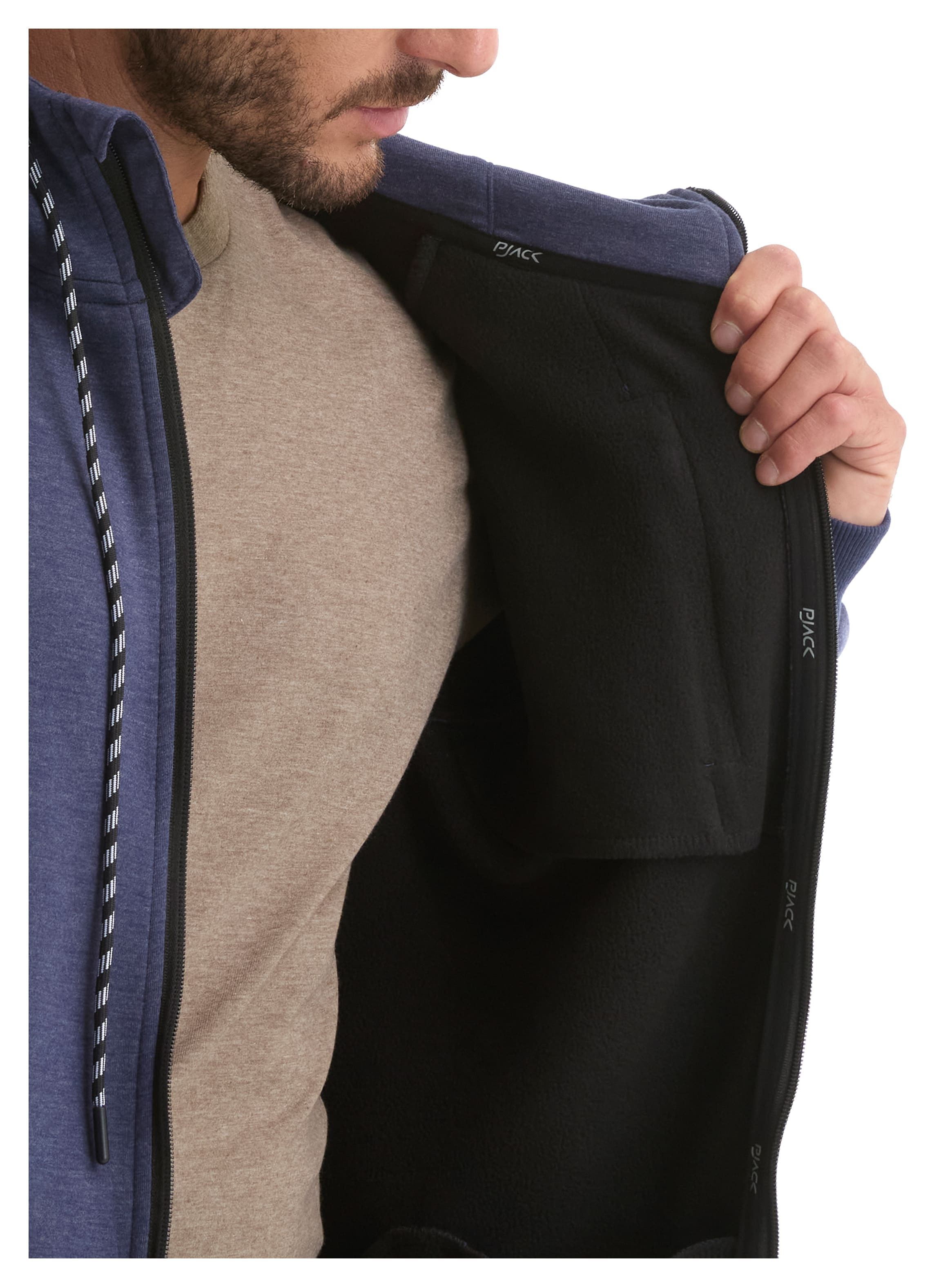 POLERON HOMBRE BONDED POLAR DEPORTIVO PANAMA JACK - L980 | AZUL - 7