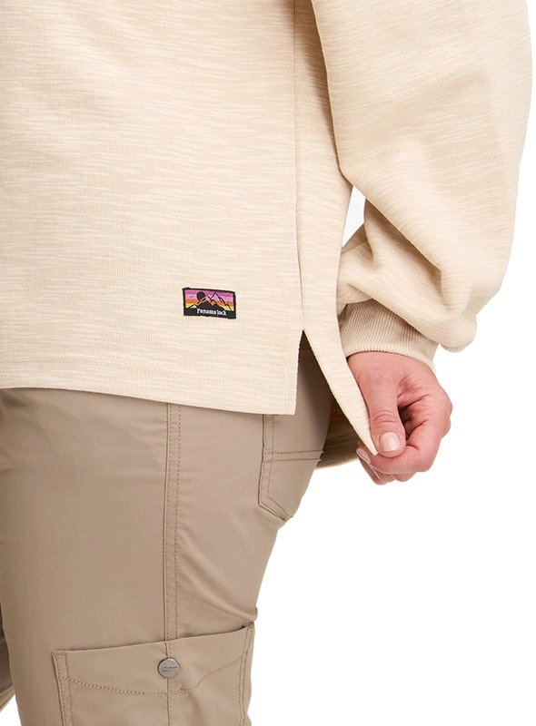 POLERON MUJER CASUAL ALGODON PANAMA JACK - K844 | BEIGE - 6