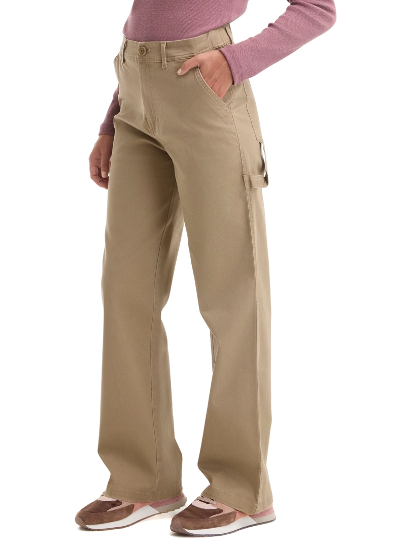 PANTALON MUJER CARGO CANVAS CASUAL PANAMA JACK - L993 | BEIGE - 2