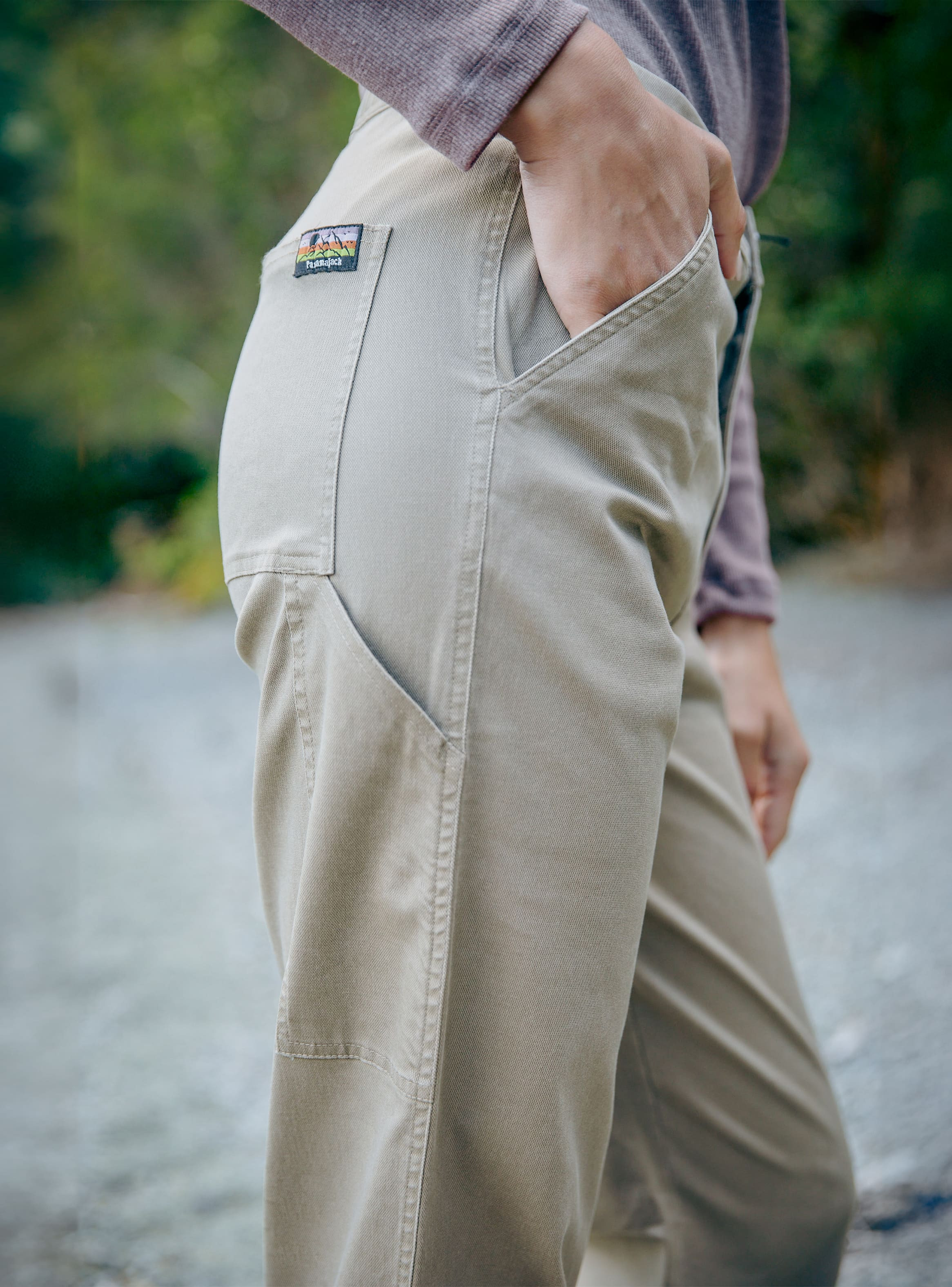 PANTALON MUJER CARGO CANVAS CASUAL PANAMA JACK - L993 | BEIGE - 3