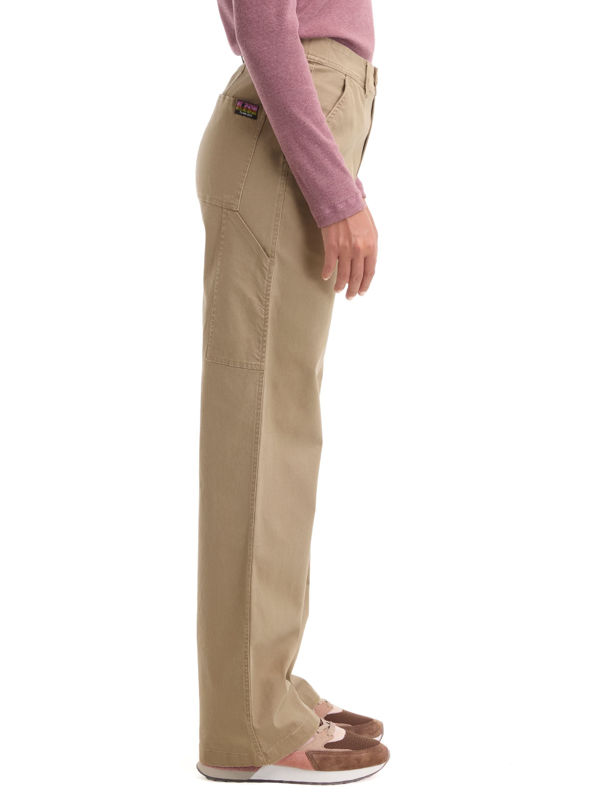 PANTALON MUJER CARGO CANVAS CASUAL PANAMA JACK - L993 | BEIGE - 4