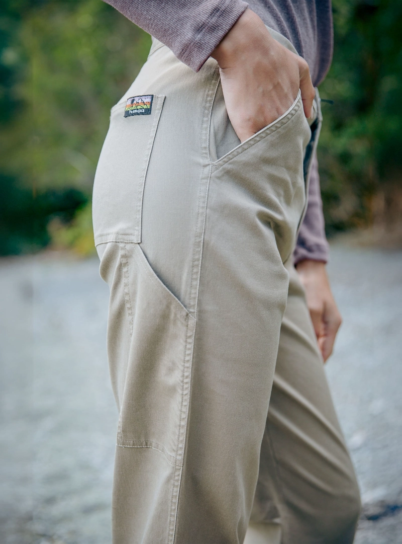 PANTALON MUJER CARGO CANVAS CASUAL PANAMA JACK - L993 | BEIGE - 4