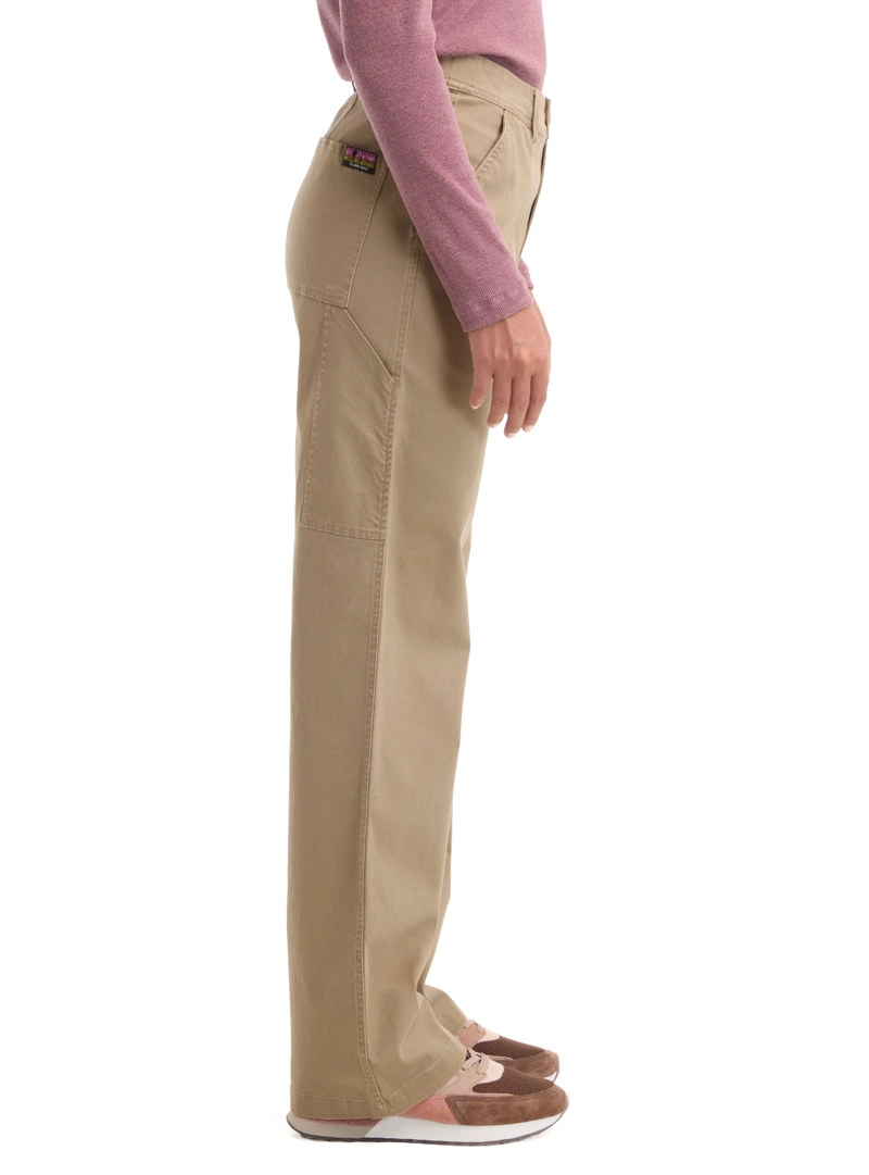 PANTALON MUJER CARGO CANVAS CASUAL PANAMA JACK - L993 | BEIGE - 5