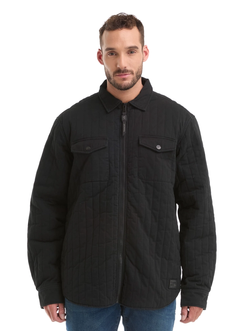 CHAQUETA HOMBRE TWILL ALGODON ACOLCHADA PANAMA JACK - L973 | NEGRO - 2