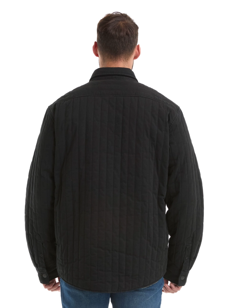 CHAQUETA HOMBRE TWILL ALGODON ACOLCHADA PANAMA JACK - L973 | NEGRO - 3