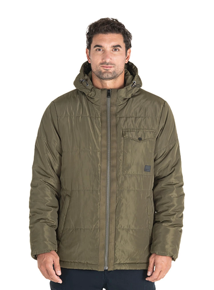 PARKA HOMBRE CASUAL HOMBRE PANAMA JACK - J927 | VERDE - 3