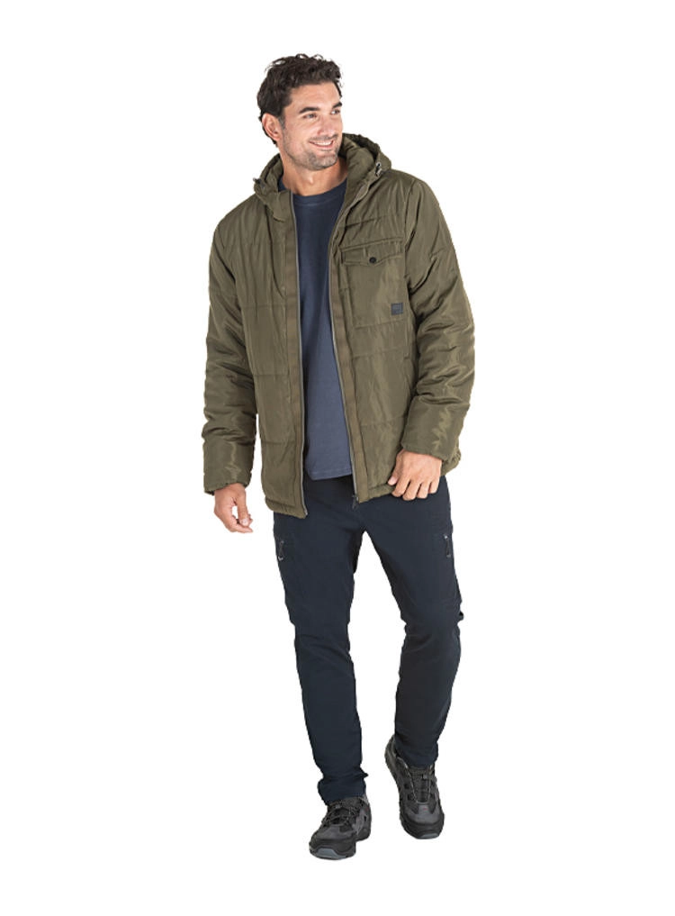 PARKA HOMBRE CASUAL HOMBRE PANAMA JACK - J927 | VERDE - 7