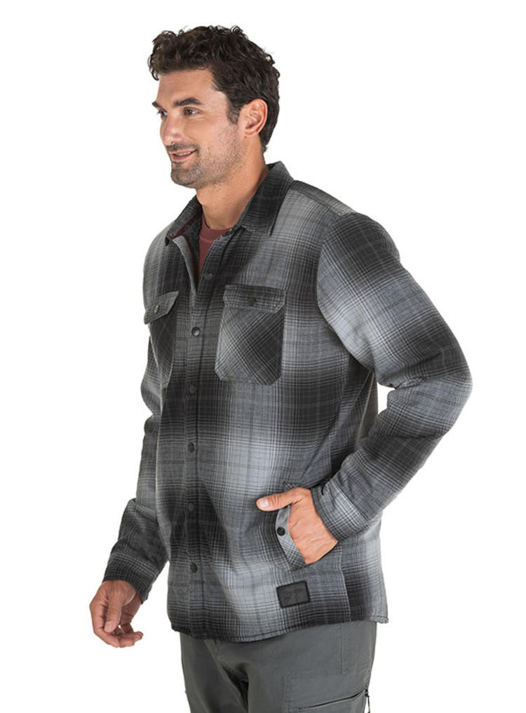 SOBRECAMISA CASUAL HOMBRE PANAMA JACK - J925 | GRIS - 4