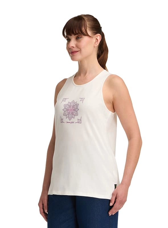 POLERA MUJER SIN MANGAS PANAMA JACK - K840 | BLANCO - 5