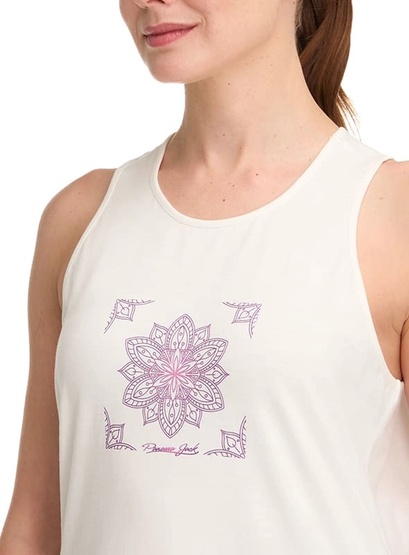 POLERA MUJER SIN MANGAS PANAMA JACK - K840 | BLANCO - 6