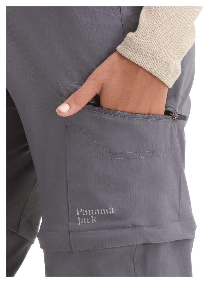 PANTALON MUJER DESMONTABLE DEPORTIVO PANAMA JACK- L994 | GRIS - 6
