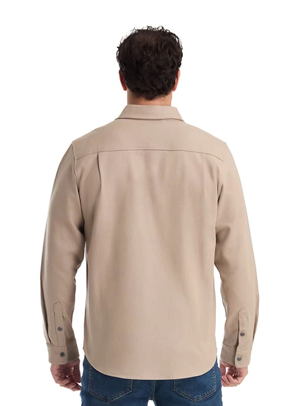 SOBRECAMISA CASUAL HOMBRE PANAMA JACK - K871 | BEIGE - 3