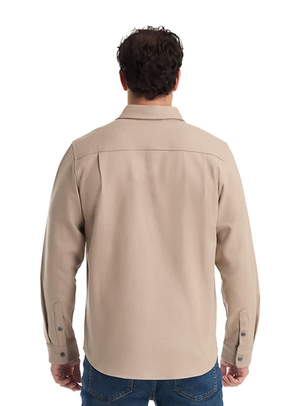 SOBRECAMISA CASUAL HOMBRE PANAMA JACK - K871 | BEIGE - 3