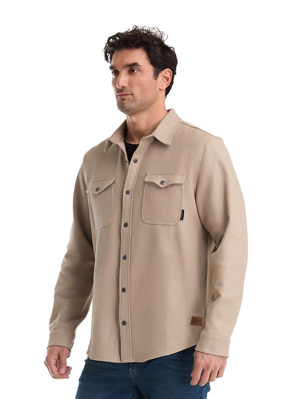 SOBRECAMISA CASUAL HOMBRE PANAMA JACK - K871 | BEIGE - 5