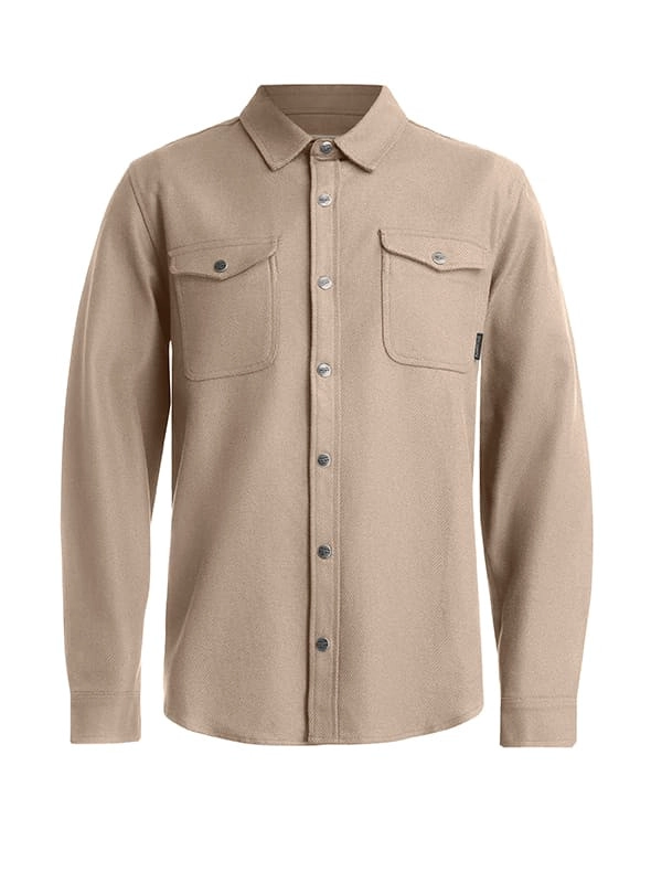 SOBRECAMISA CASUAL HOMBRE PANAMA JACK - K871 | BEIGE - 8