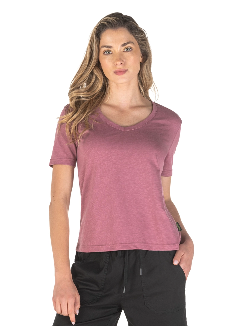 POLERA MUJER MANGA CORTA ALGODON PANAMA JACK - PJM001M | VIOLETA - 2