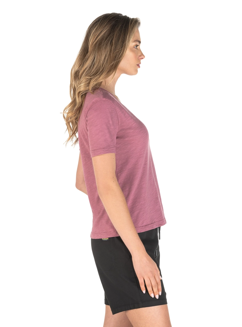 POLERA MUJER MANGA CORTA ALGODON PANAMA JACK - PJM001M | VIOLETA - 4