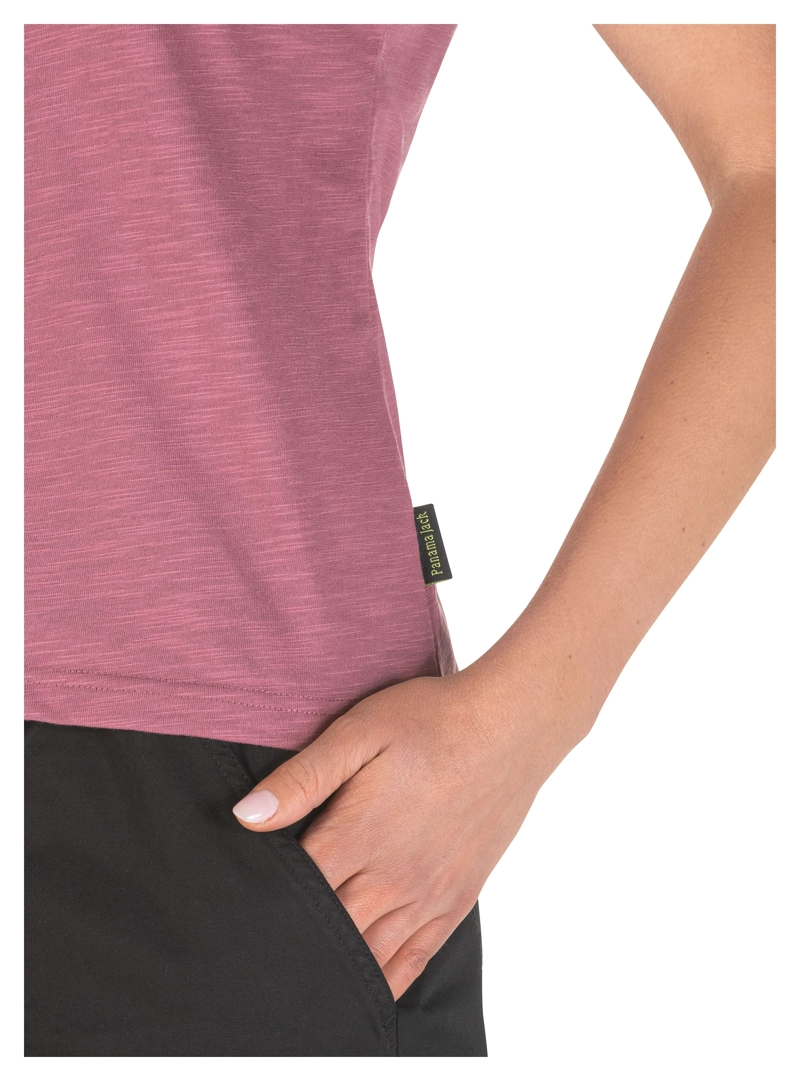 POLERA MUJER MANGA CORTA ALGODON PANAMA JACK - PJM001M | VIOLETA - 6