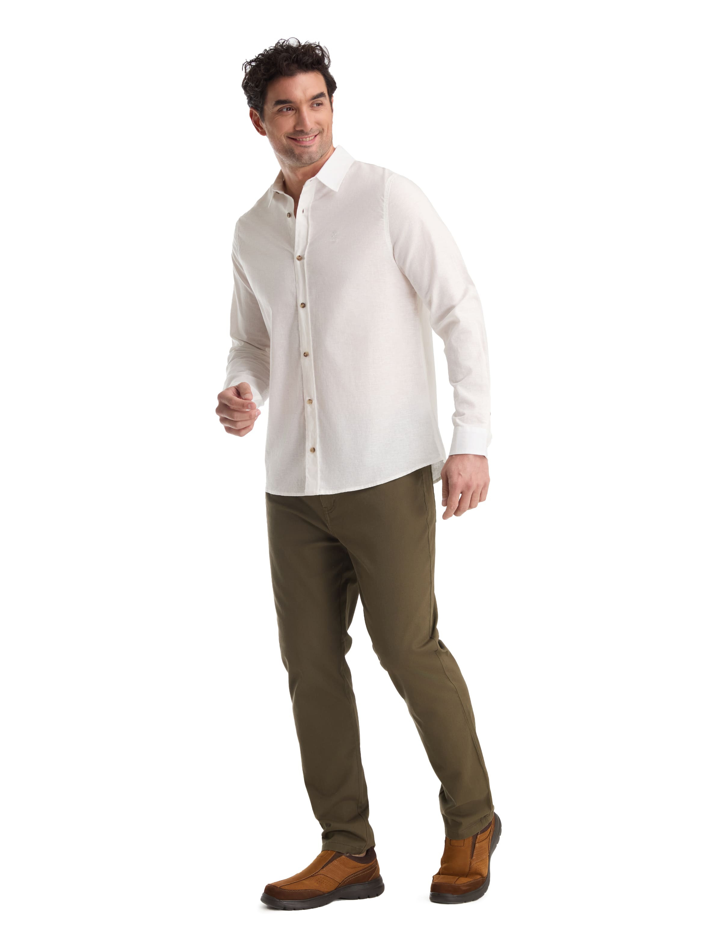 CAMISA CASUAL HOMBRE PANAMA JACK - K868 | BLANCO - 5