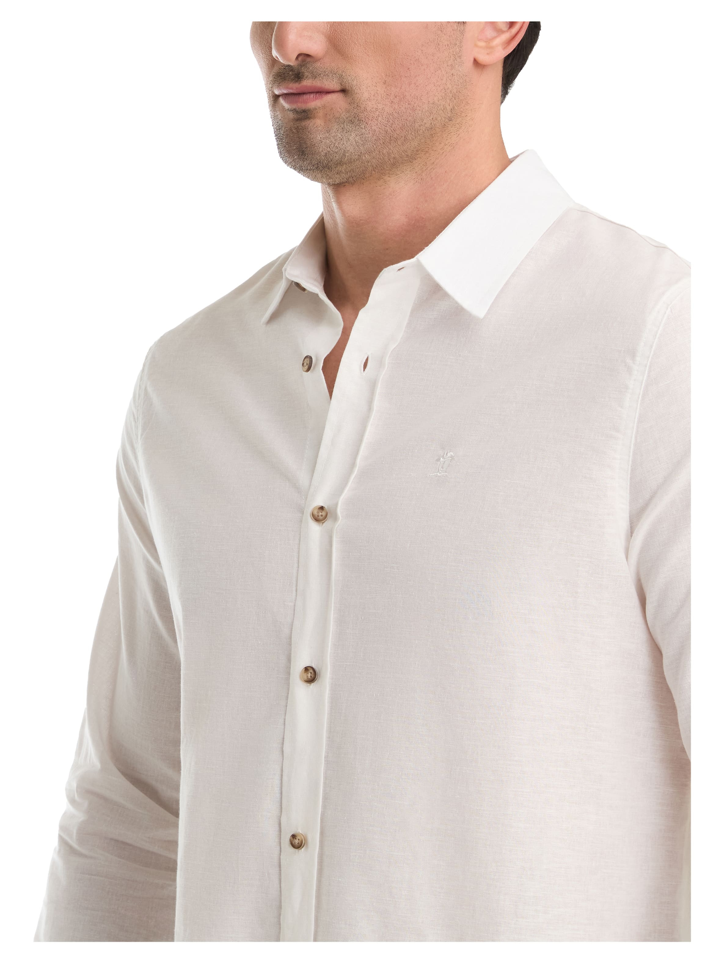 CAMISA CASUAL HOMBRE PANAMA JACK - K868 | BLANCO - 6