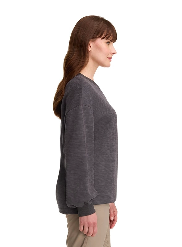 POLERON MUJER CASUAL ALGODON PANAMA JACK - K844 | GRIS - 4