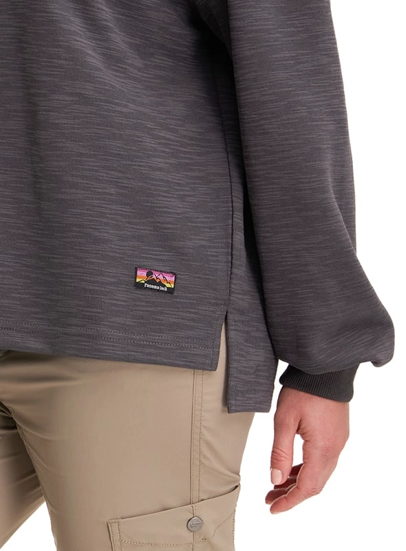 POLERON MUJER CASUAL ALGODON PANAMA JACK - K844 | GRIS - 6