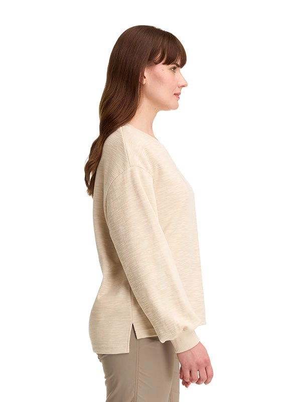 POLERON MUJER CASUAL ALGODON PANAMA JACK - K844 | GRIS - 9